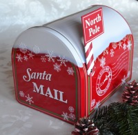 Weihnachtsdose Mailbox groß