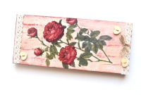 Wanddekoration mit Rosenmotiv 3