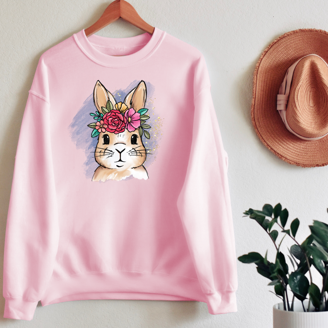 BunnySweater Unisex FlowerBunny