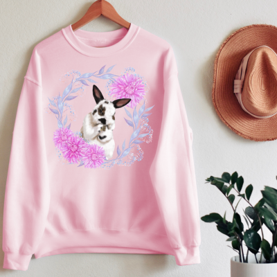 BunnySweater Unisex Luki - S-XXL, versch. Farben, 2 Motivgrößen