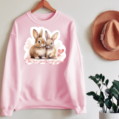 BunnySweater Unisex Somebunny Special - S-XXL, versch. Farben, 2 Motivgrößen