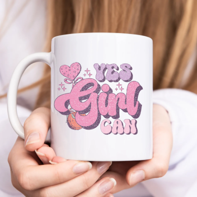 Yes, Girl can - Keramiktasse 370ml