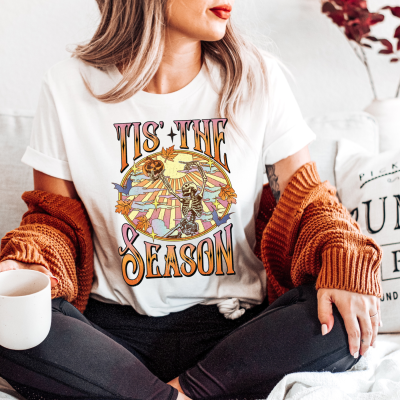 Halloween-Herbst Shirt Unisex - Tis the Season