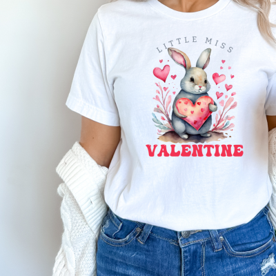 BunnyShirt - Valentine - in 2 Motivgrößen - Unisex - In verschiedenen Farben - Gr. S - XXL