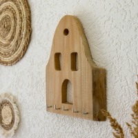 Schlüsselbrett aus Holz HAUS im Landhausstil 5