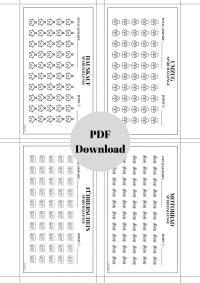 24 verschiedene Sparchallenges als PDF Download 4