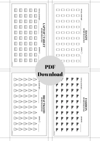 24 verschiedene Sparchallenges als PDF Download 3