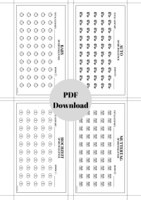 24 verschiedene Sparchallenges als PDF Download 2