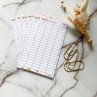 BudgetSheet Flower A7 A6 A5 4