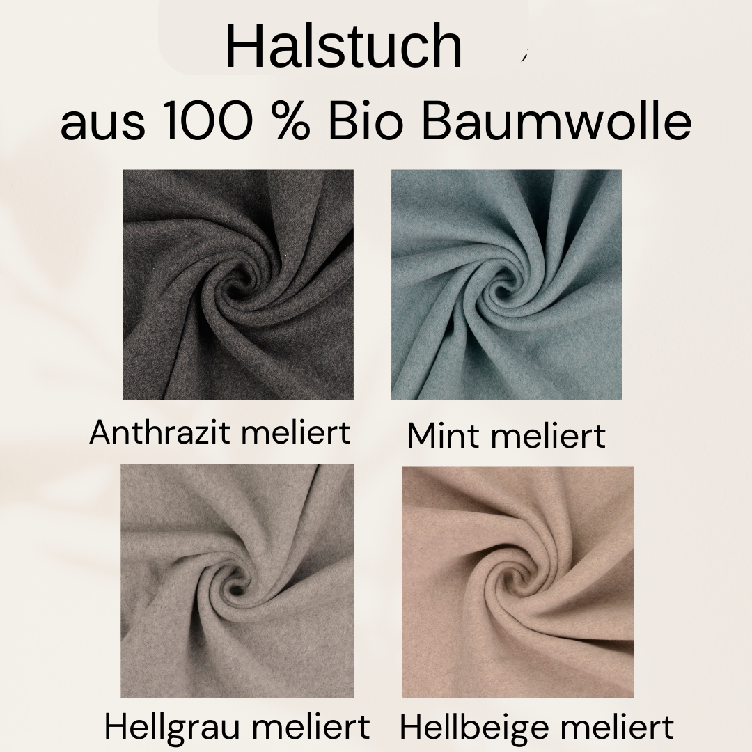 Halstuch XXL aus Bio Baumwollfleece 11