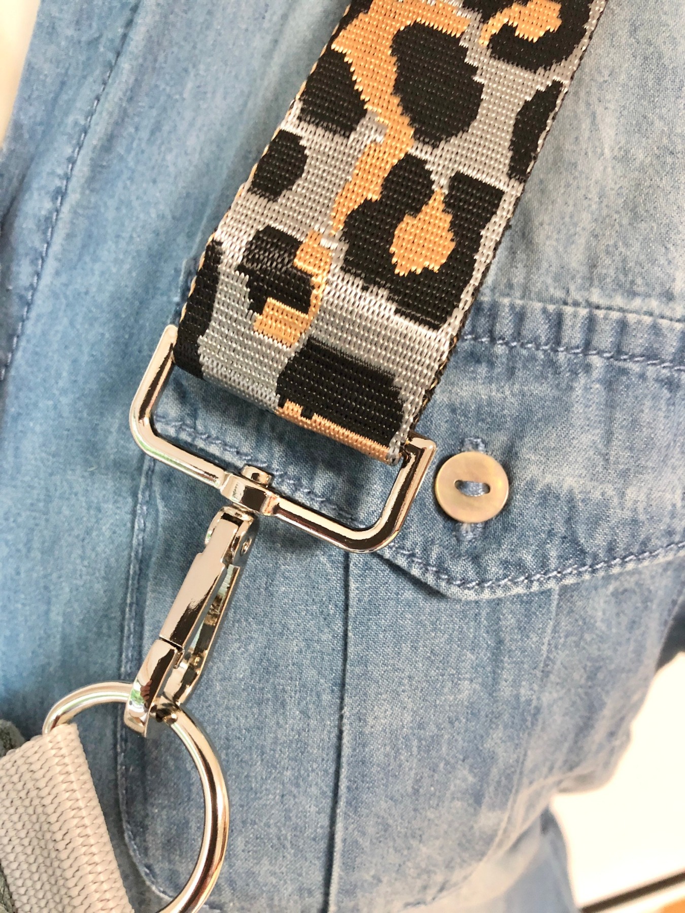 Bauchtasche XL, Crossbag Cord mint, dunkelgrauer Reißverschluss, mit Leogurt grau, Tasche Cord