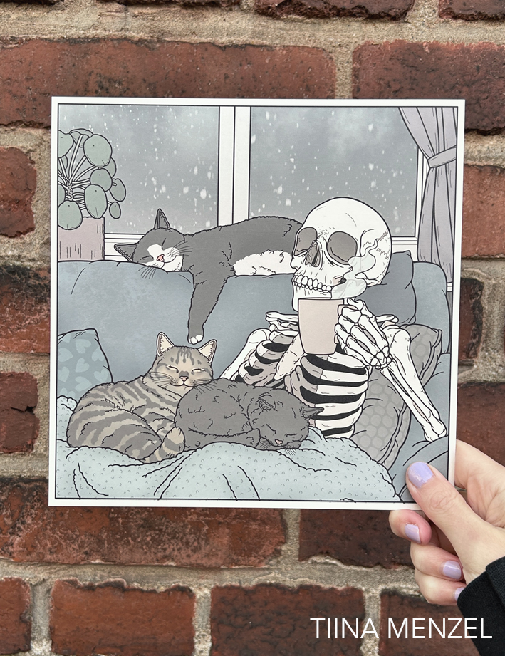 Indoor cats print
