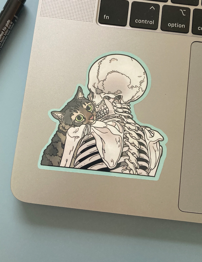 The Lovecat sticker