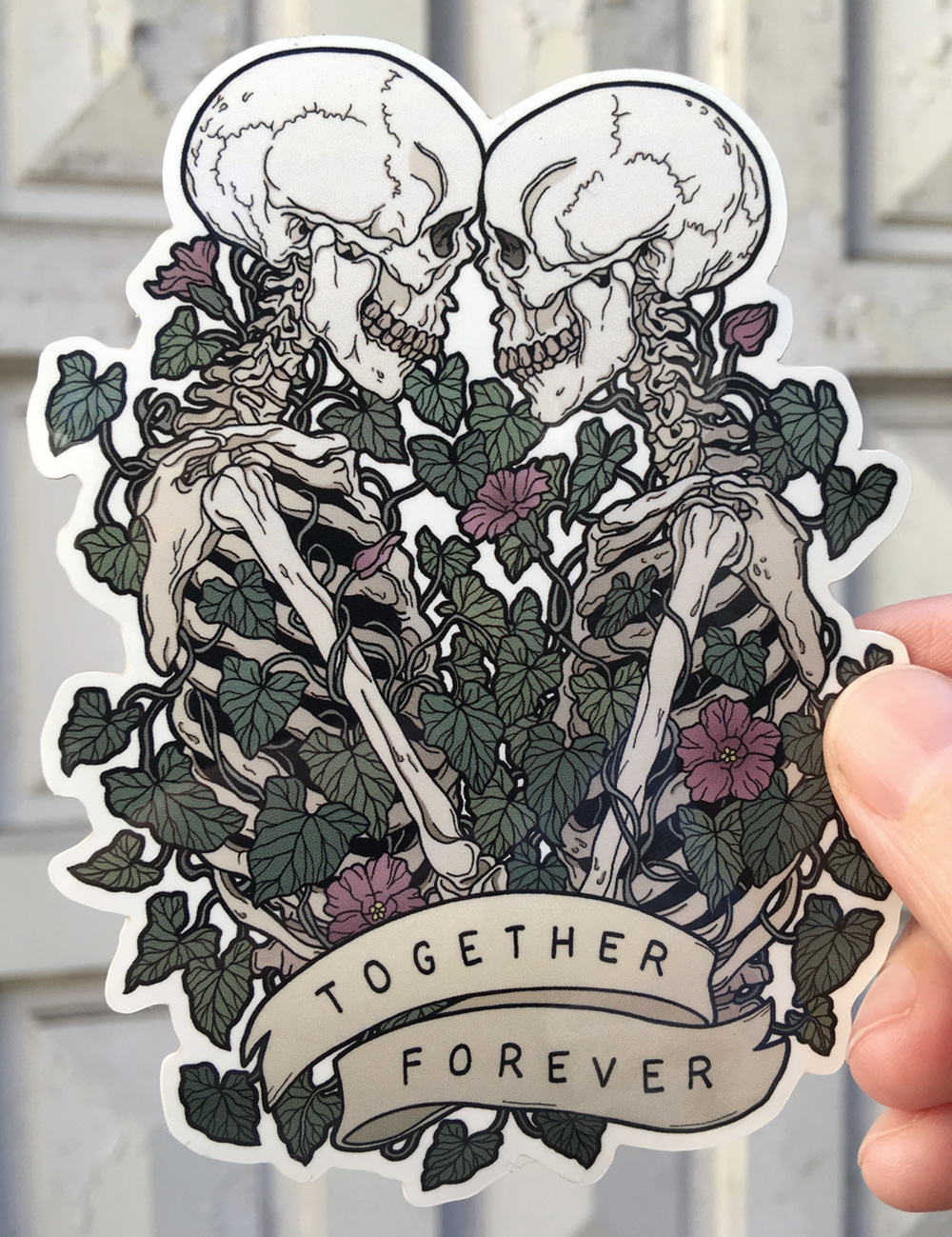 Together forever sticker