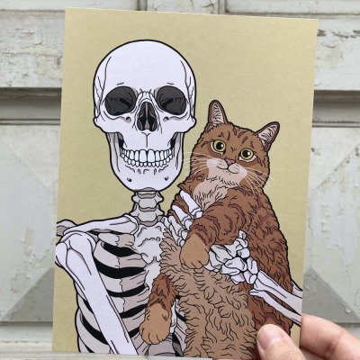 Every day is Caturday print