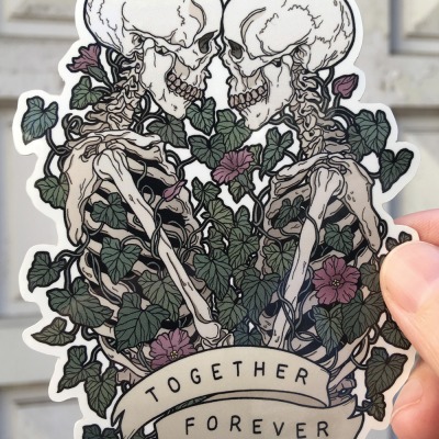 Together forever sticker