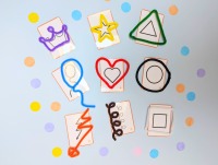 Montessori Lernspiel Formen und Farben
