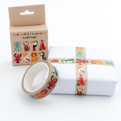 Washi Tape Dschungel Party - Washi Tape Dschungel Party Mitgebsel