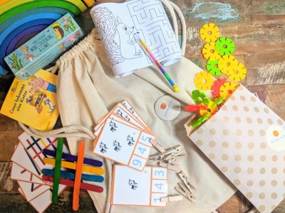 Montessori Lernspiele Vorschulkind - Vorschultüte Montessori Set
