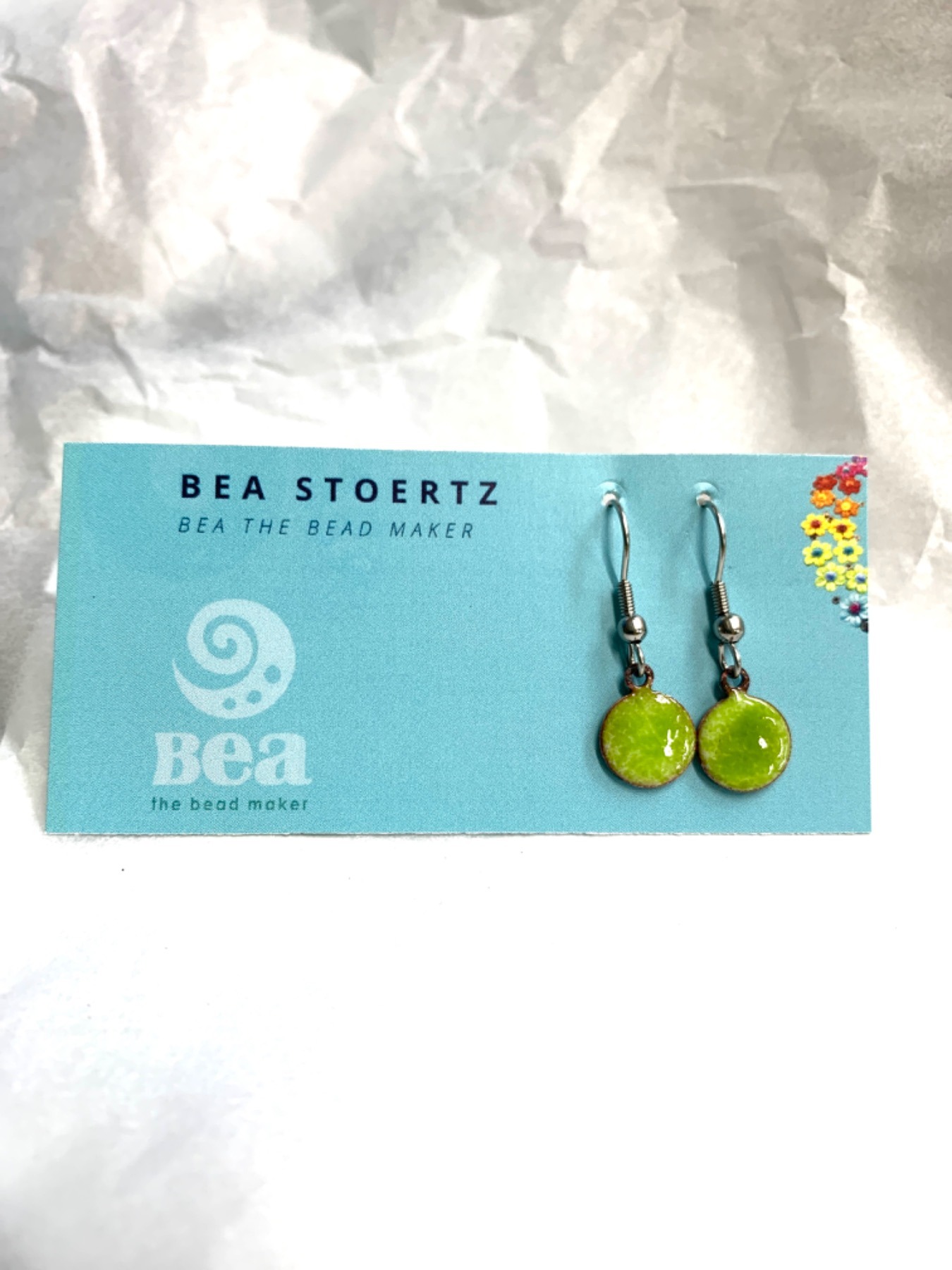 Shine with our unique handmade Colorblock Ear Danglings: A breath of fresh air for your jewelry