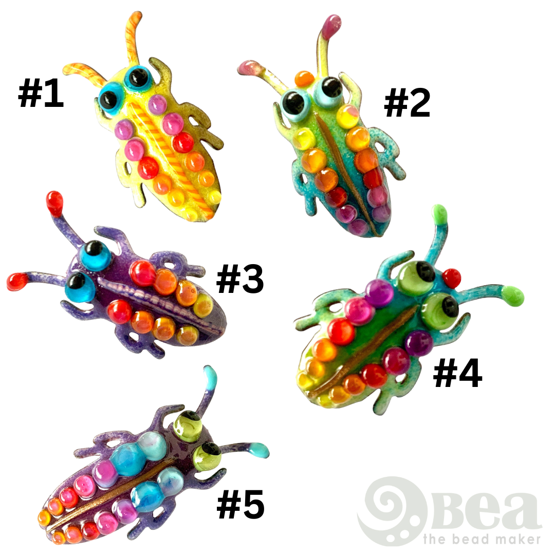 Entzückende Käfer-Ansteck-Pins Bunte Vielfalt für Ihr Outfit