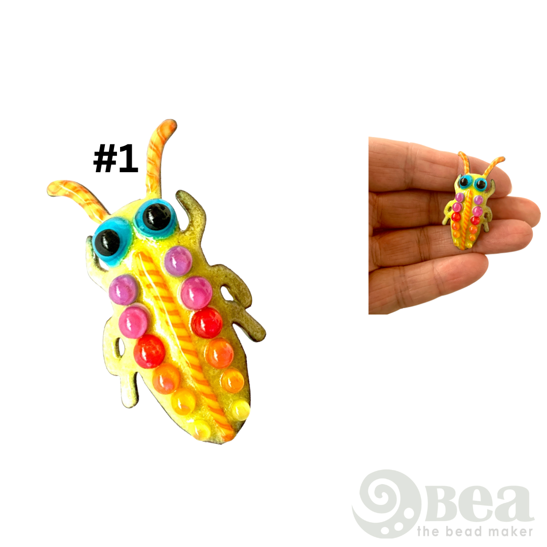 Entzückende Käfer-Ansteck-Pins Bunte Vielfalt für Ihr Outfit 2