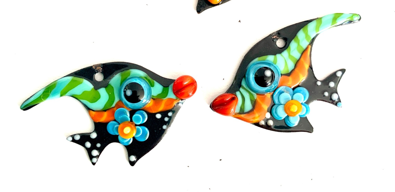 Enameled Fish Charms for DIY Fans 2