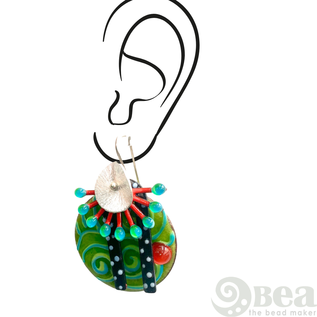 Einzigartige handgefertigte Ohrringe von Bea the Bead Maker 2