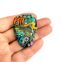 Hand Made Glass Bead, Art Glass to Wear, for Collectors, for Jewelry Makers and Jewelry Lovers 5