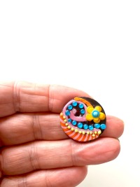 Buttons One-of-a-kind handemade Button for your DIY Project - for Jewelry or as accessory for a