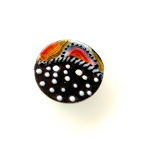 Buttons One-of-a-kind handemade Button for your DIY Project - for Jewelry or as accessory for a