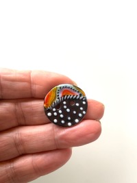 Buttons One-of-a-kind handemade Button for your DIY Project - for Jewelry or as accessory for a