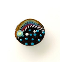 Buttons One-of-a-kind handemade Button for your DIY Project - for Jewelry or as accessory for a