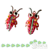 Adorable Beetle Charms for DIY Earrings