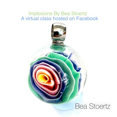 Implosionen in Glas - Bea Stoertz - Ein virtueller Kurs in einer Facebook Gruppe - Dies ist ein