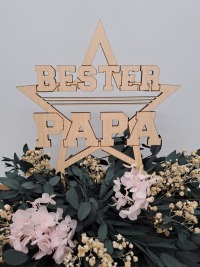 Cake Topper Bester Papa 3
