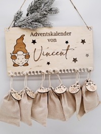 Adventskalender zum Befüllen für Kinder 6