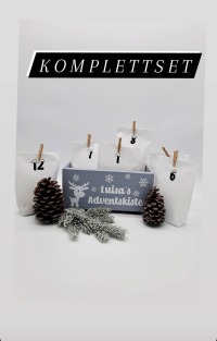 Personalisierter Adventskalender , Adventskiste 5