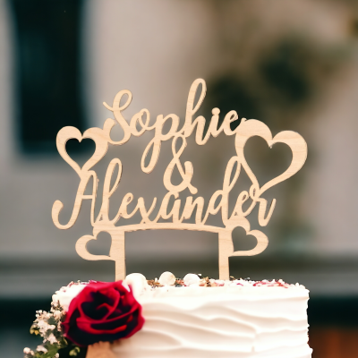 Cake Topper Hochzeit