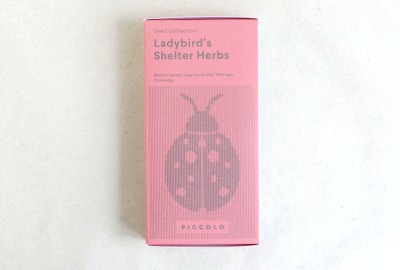 Ladybird Shelters Herbs Saatgut Collection - Piccolo Seeds