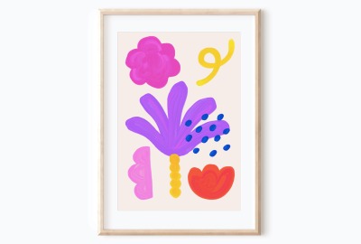 Kinderposter Lets grow - DIN A4 oder A3