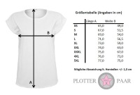 18x JGA-T-Shirt 1x Braut und 17x Team Braut - Design Farbstrich 9