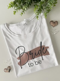 JGA-T-Shirt The Bride, Bride to be, Team Bride, Mom of the Bride Die Braut oder Team Braut - Design