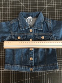 Kinder-Jeansjacke personalisiert mit Name 5