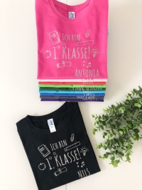 T-Shirt Ich bin 1.Klasse - Einschulung | Ende Kindergarten 2