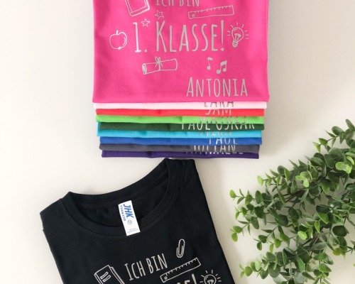 T-Shirt Ich bin 1Klasse - Einschulung | Ende Kindergarten