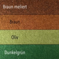 Schlüsselanhänger personalisiert aus Filz mit Name und optionalem Herz 6