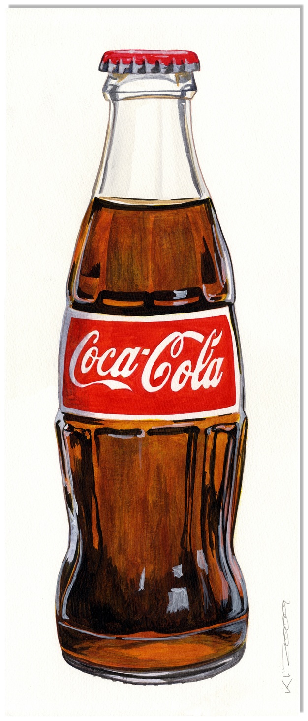Coca Cola Art II - 21 x 50 cm