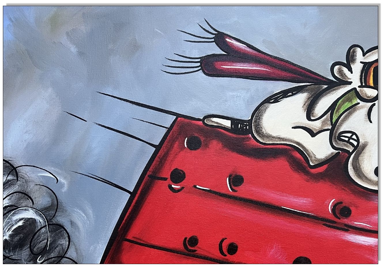 PEANUTS Snoopy vs Red Baron - 40 x 50 cm 3