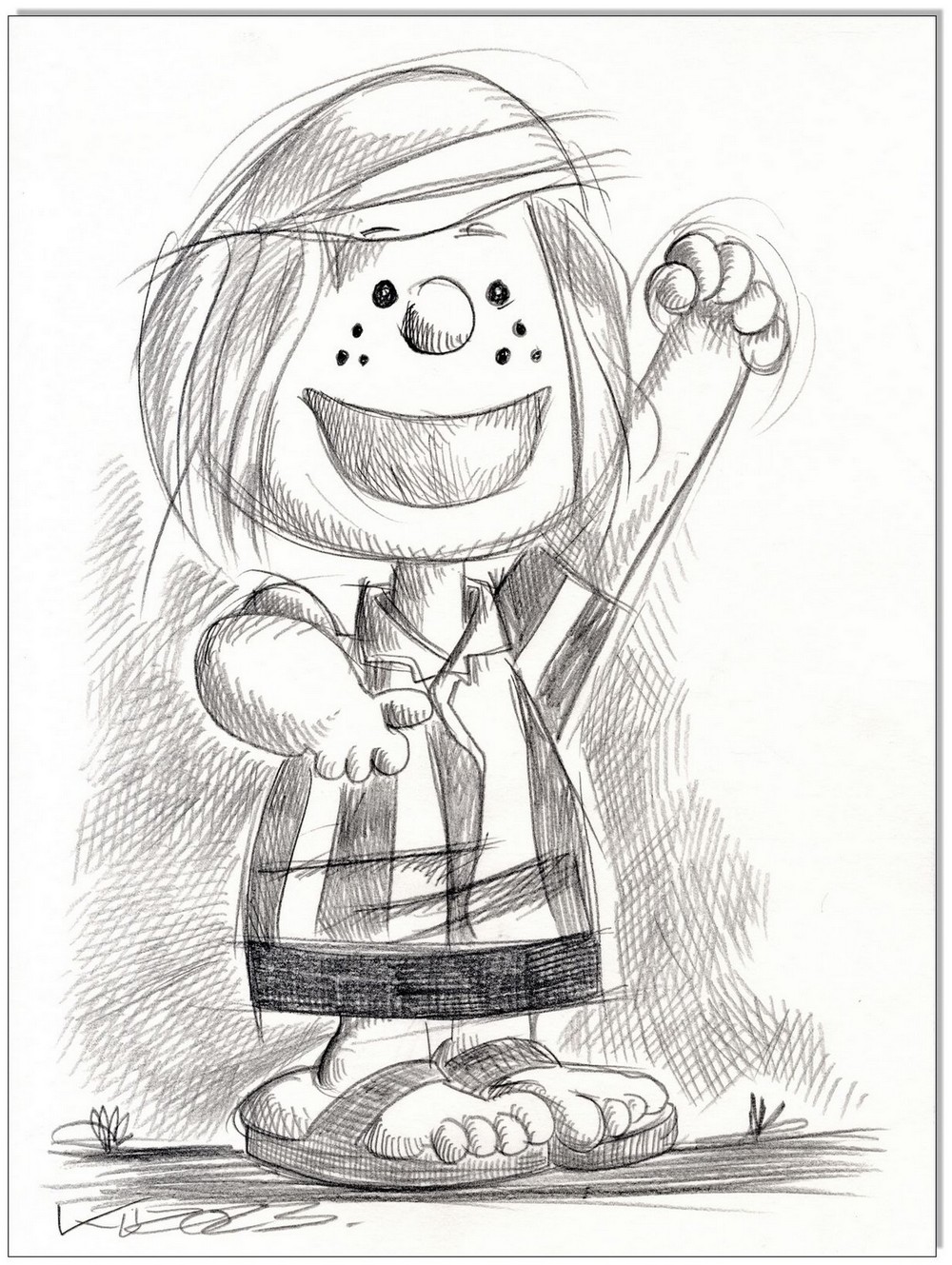 PEANUTS Peppermint Patty - 24 x 32 cm